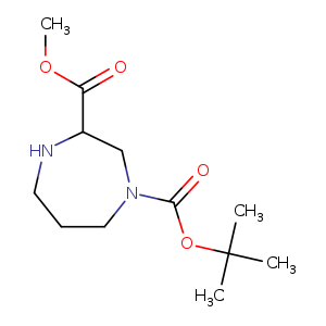 1-tert-butyl 3-Methyl 1,4-diazepane-1,3-dicarboxylate-HCl