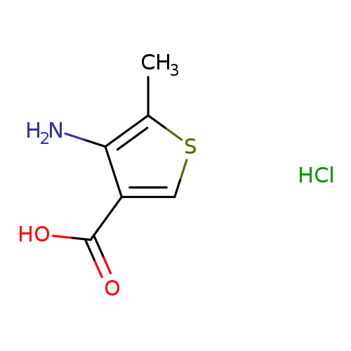 4-amino-5-methylthiophene-3-carboxylic acid hydrochloride