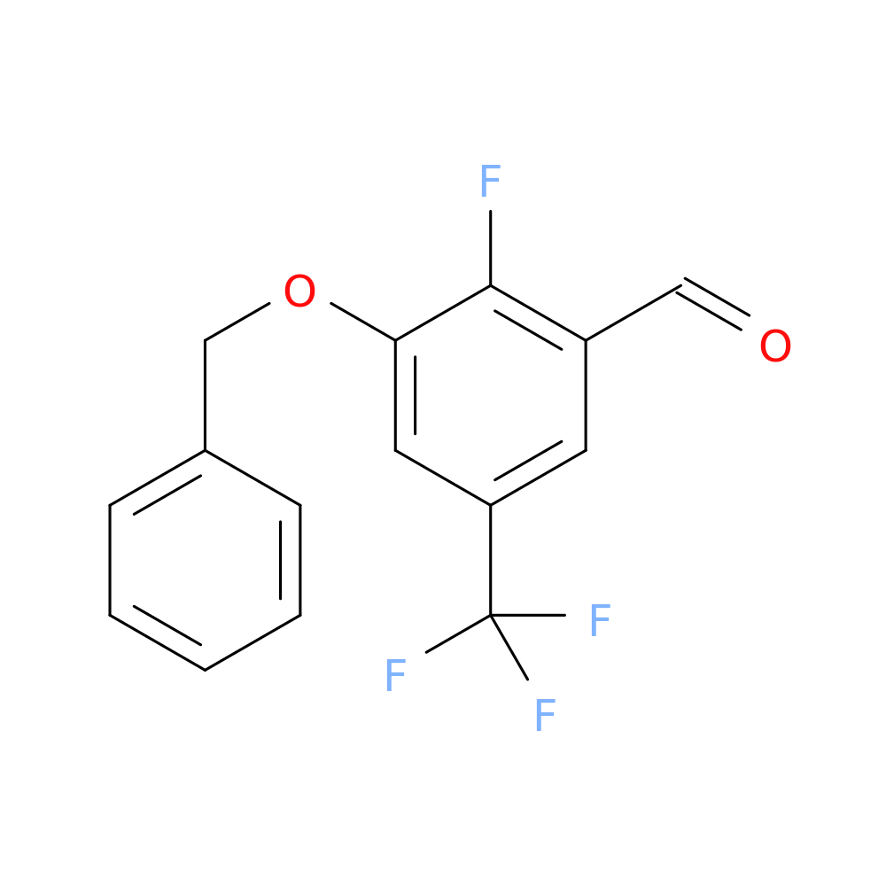 3-(Benzyloxy)-2-fluoro-5-(trifluoromethyl)benzaldehyde
