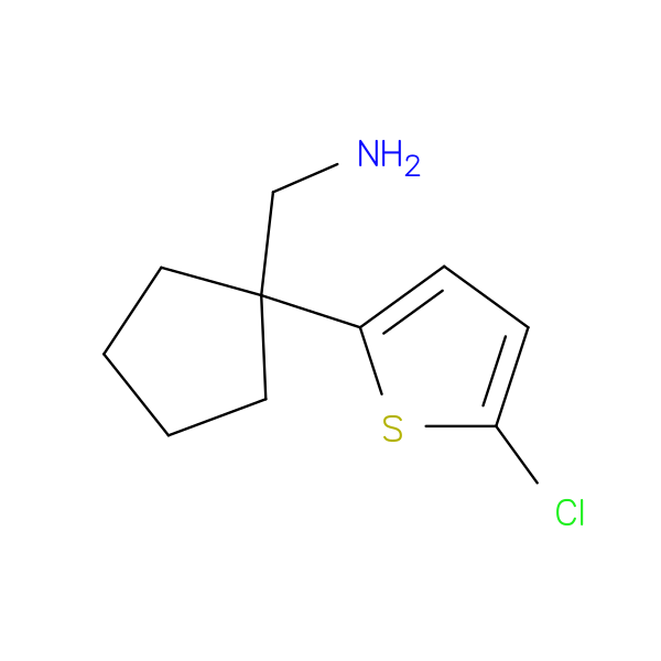 ([1-(5-Chloro-2-thienyl)cyclopentyl]methyl)amine hydrochloride