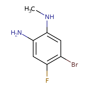 5-bromo-4-fluoro-1-N-methylbenzene-1,2-diamine