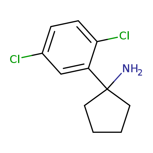 1-(2,5-dichlorophenyl)cyclopentan-1-amine