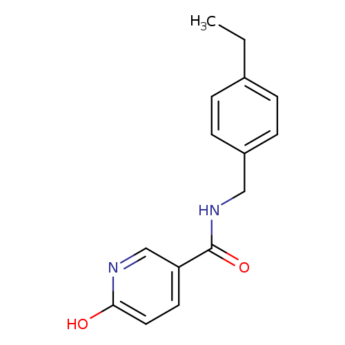 N-[(4-ethylphenyl)methyl]-6-hydroxypyridine-3-carboxamide