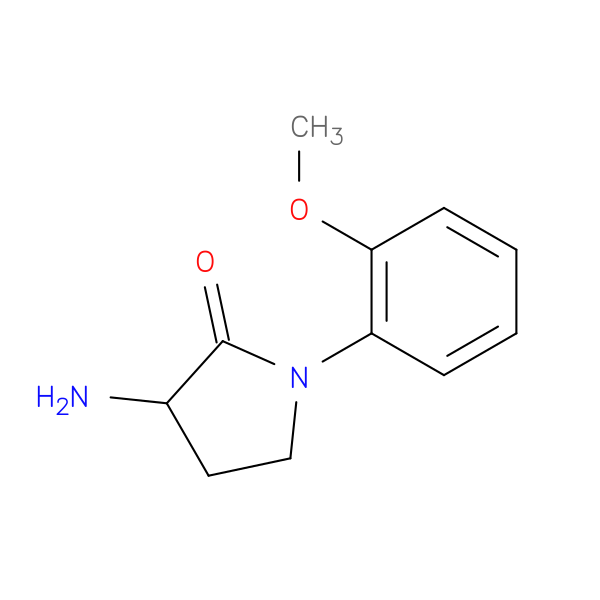 3-Amino-1-(2-methoxyphenyl)-2-pyrrolidinone