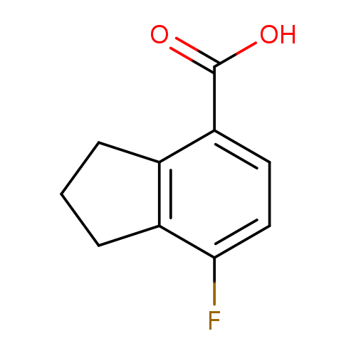 7-fluoro-2,3-dihydro-1H-indene-4-carboxylicacid