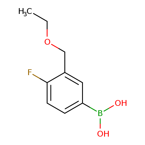 3-(ethoxyMethyl)-4-fluorophenylboronic acid