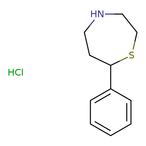 "7-phenyl-1,4-thiazepane hydrochloride"