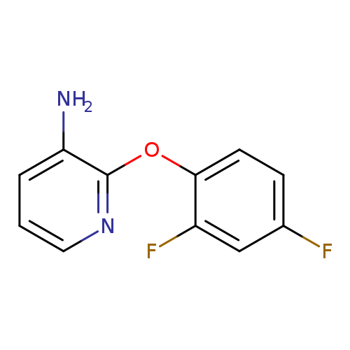 3-Pyridinamine, 2-(2,4-difluorophenoxy)-