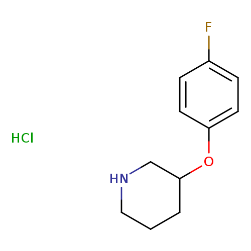 3-(4-Fluorophenoxy)piperidine HCl