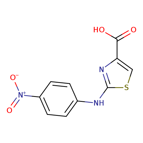 2-((4-Nitrophenyl)amino)thiazole-4-carboxylic acid