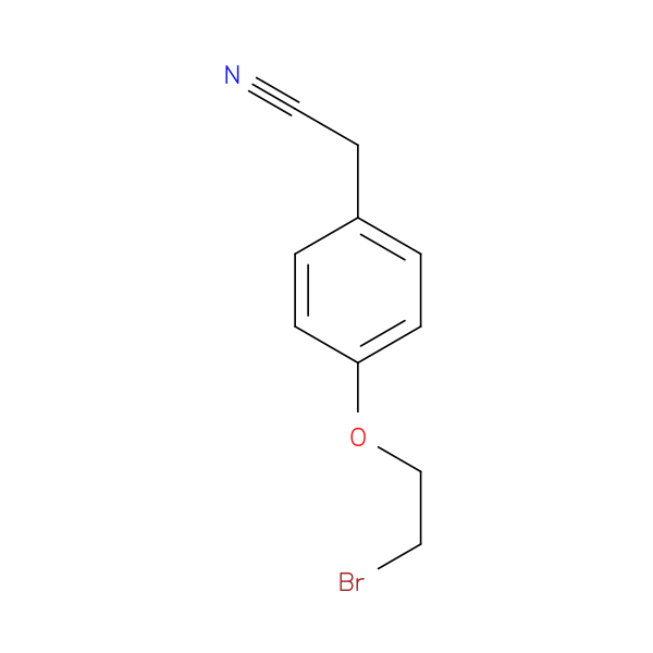 2-[4-(2-bromoethoxy)phenyl]acetonitrile