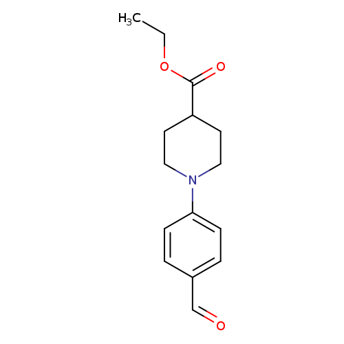 Ethyl 1-(4-formylphenyl)piperidine-4-carboxylate