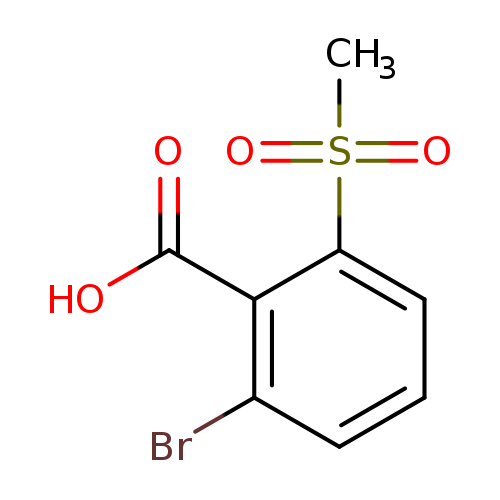 2-bromo-6-methanesulfonylbenzoic acid