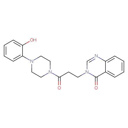 3-{3-[4-(2-hydroxyphenyl)piperazin-1-yl]-3-oxopropyl}-3,4-dihydroquinazolin-4-one