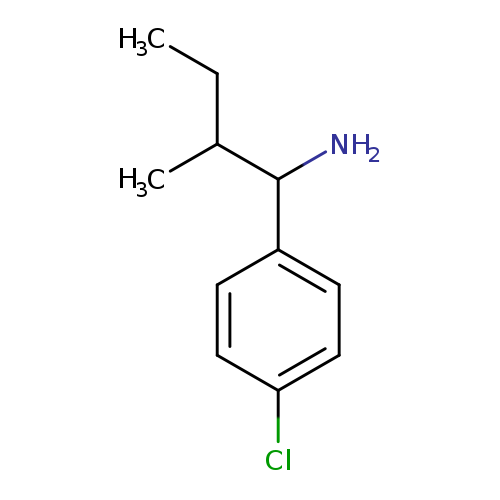 1-(4-chlorophenyl)-2-methylbutan-1-amine