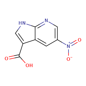5-Nitro-7-azaindole-3-carboxylic acid