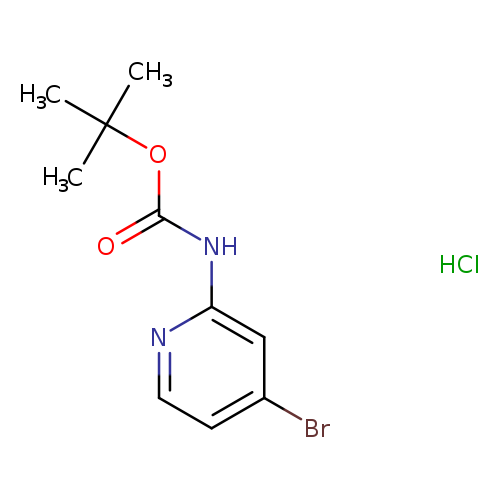 tert-butyl (4-bromo-2-pyridinyl)carbamate hydrochloride