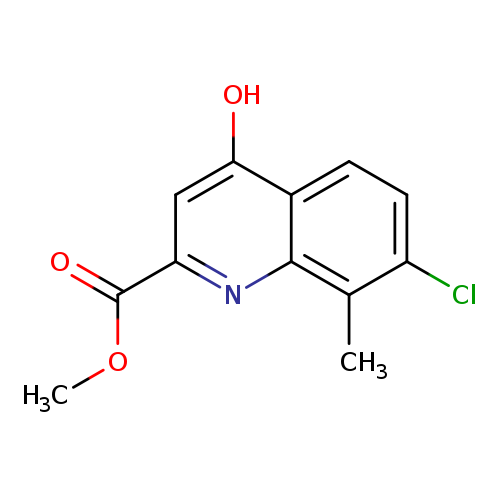 Methyl 7-chloro-4-hydroxy-8-methylquinoline-2-carboxylate