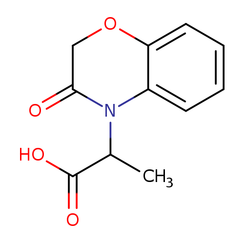 2-(3-oxo-2,3-dihydro-4H-1,4-benzoxazin-4-yl)propanoic acid