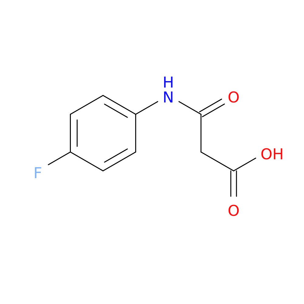 Propanoic acid, 3-[(4-fluorophenyl)amino]-3-oxo-