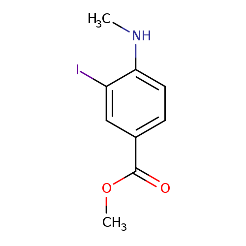 Methyl 3-iodo-4-(methylamino)benzoate