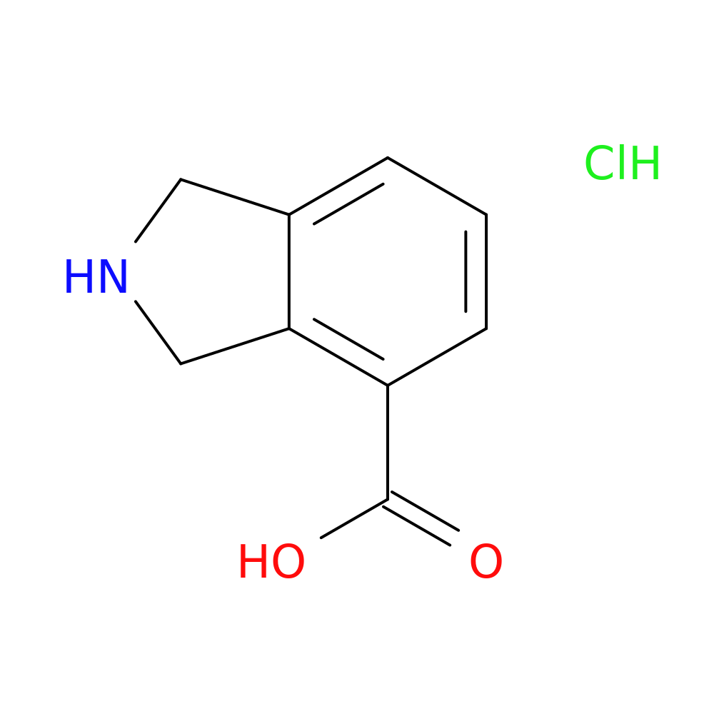2,3-DIHYDRO-1H-ISOINDOLE-4-CARBOXYLIC ACID HYDROCHLORIDE
