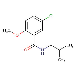 5-chloro-2-methoxy-N-(2-methylpropyl)benzamide
