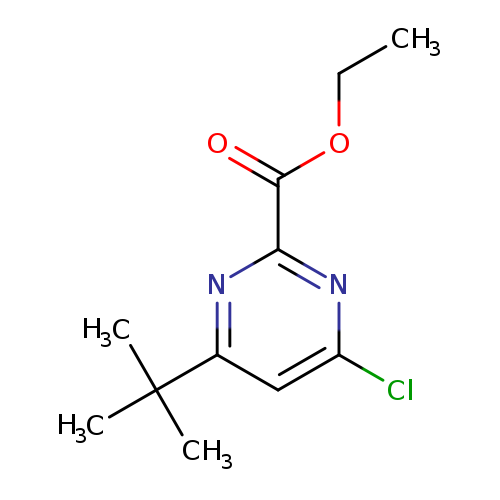 ethyl 4-tert-butyl-6-chloropyrimidine-2-carboxylate