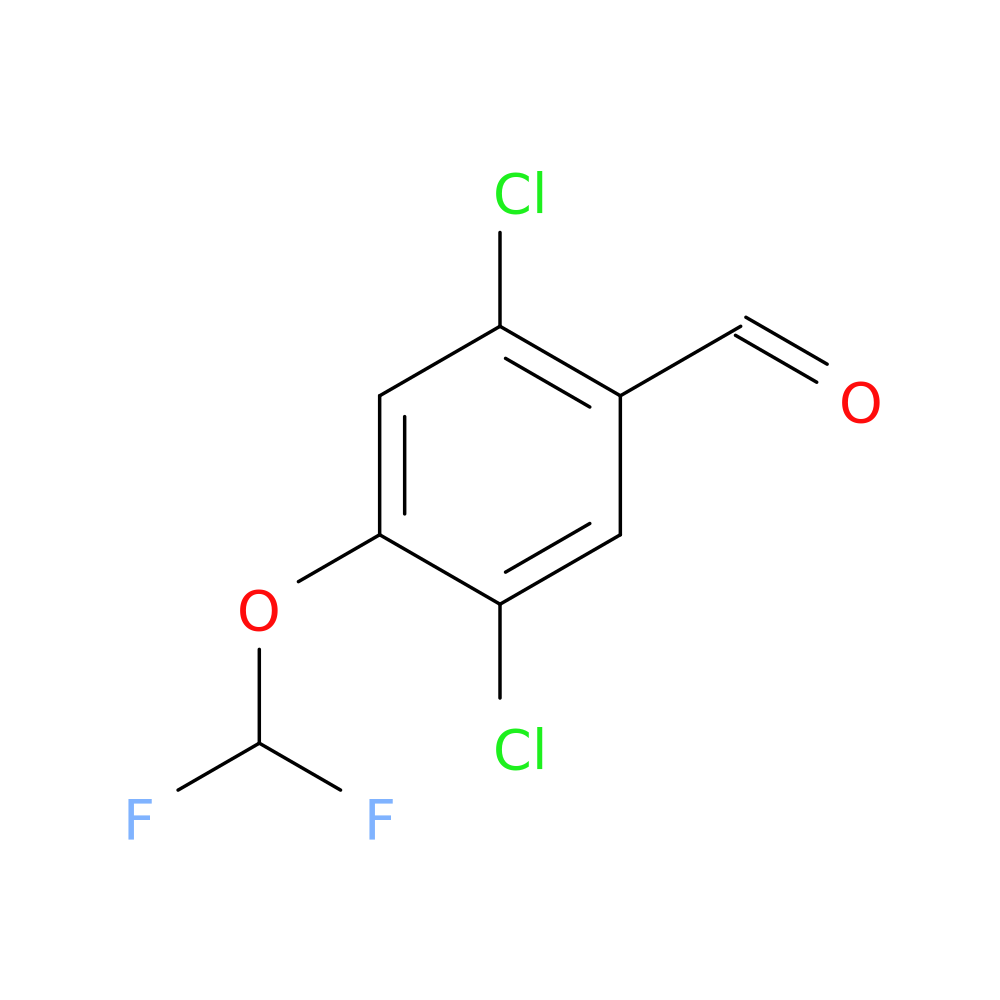 2,5-Dichloro-4-(difluoromethoxy)benzaldehyde