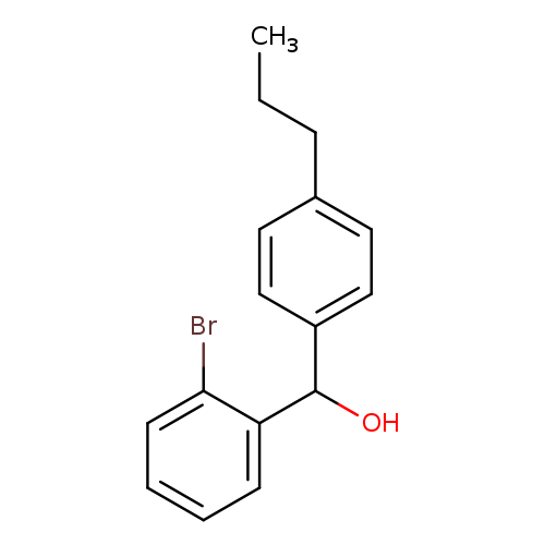 (2-Bromophenyl)(4-propylphenyl)methanol
