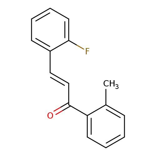 (2E)-3-(2-fluorophenyl)-1-(2-methylphenyl)prop-2-en-1-one