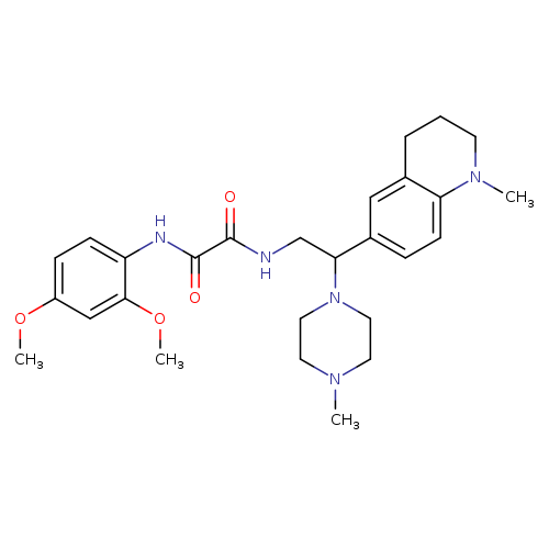 N'-(2,4-dimethoxyphenyl)-N-[2-(1-methyl-1,2,3,4-tetrahydroquinolin-6-yl)-2-(4-methylpiperazin-1-yl)ethyl]ethanediamide