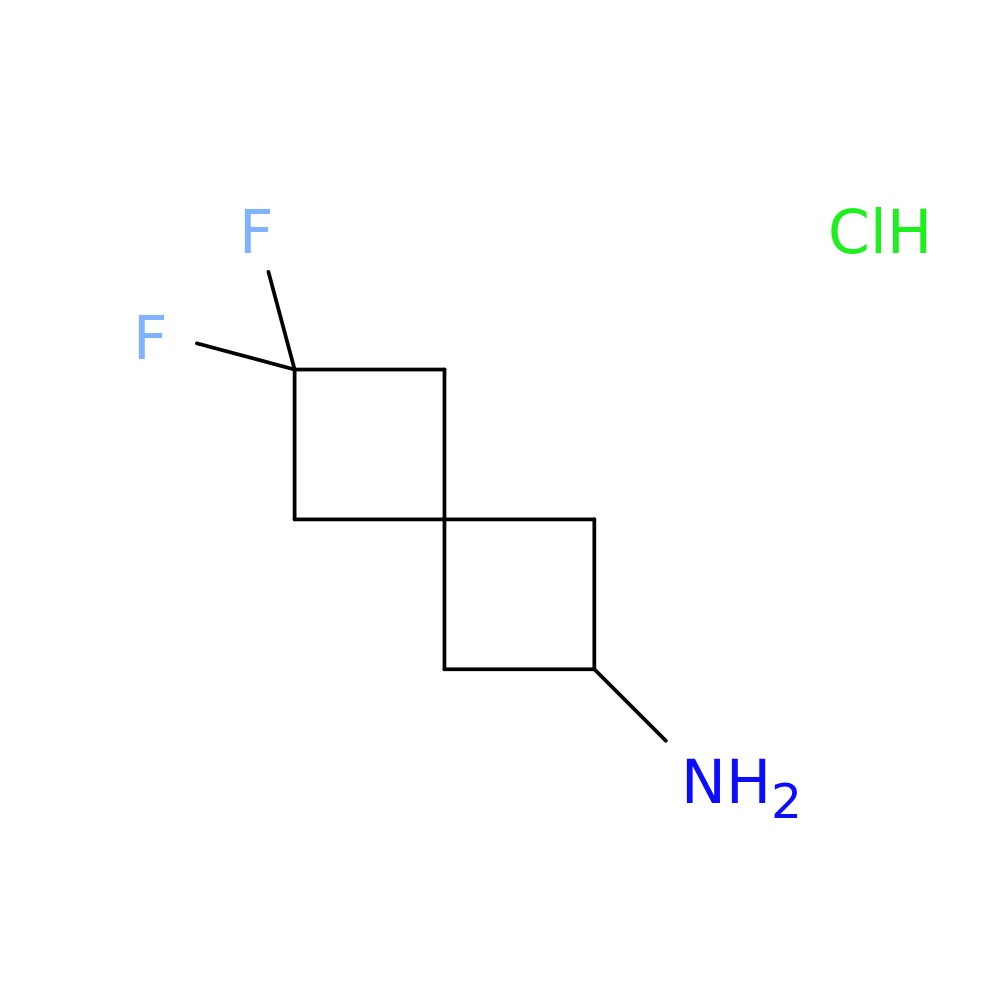 6,6-Difluorospiro[3.3]heptan-2-amine hydrochloride
