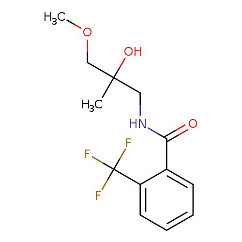 N-(2-hydroxy-3-methoxy-2-methylpropyl)-2-(trifluoromethyl)benzamide