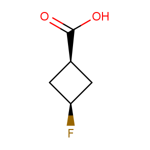 Cyclobutanecarboxylic acid, 3-fluoro-, cis-