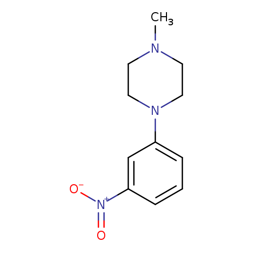 Piperazine, 1-methyl-4-(3-nitrophenyl)-