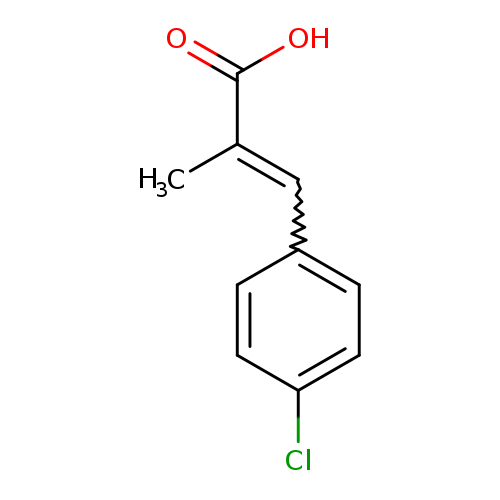 2-Propenoic acid, 3-(4-chlorophenyl)-2-methyl-, (2E)-