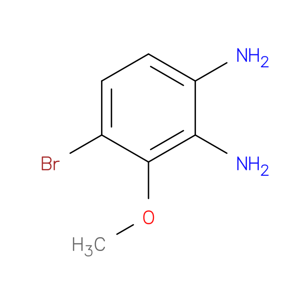 4-Bromo-3-methoxybenzene-1,2-diamine