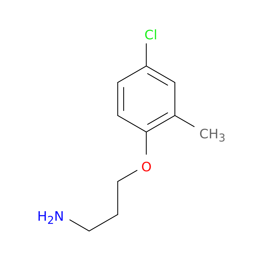 1-(3-Aminopropoxy)-4-chloro-2-methylbenzene
