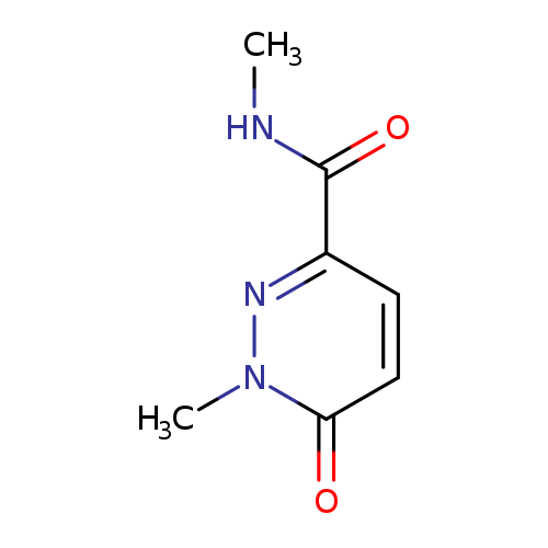 N,1-dimethyl-6-oxo-1,6-dihydropyridazine-3-carboxamide