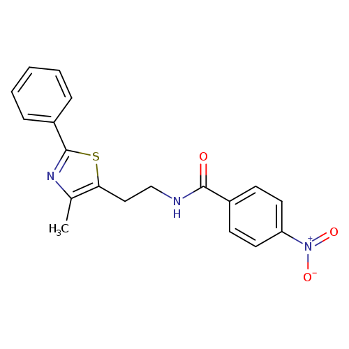 N-[2-(4-methyl-2-phenyl-1,3-thiazol-5-yl)ethyl]-4-nitrobenzamide