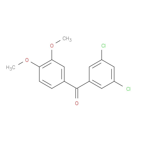 3,5-Dichloro-3',4'-dimethoxybenzophenone