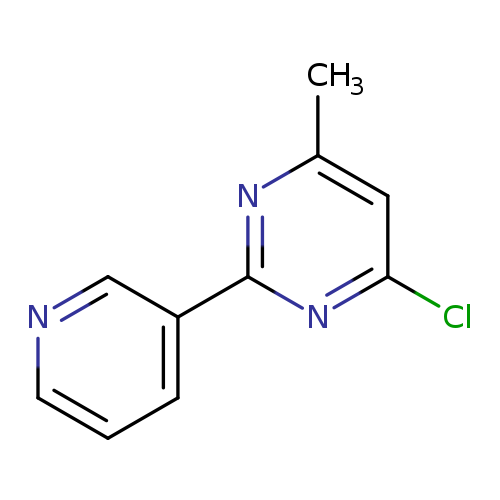 4-Chloro-6-methyl-2-(pyridin-3-yl)pyrimidine