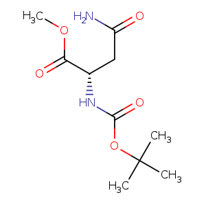 L-Asparagine, N2-[(1,1-dimethylethoxy)carbonyl]-, methyl ester