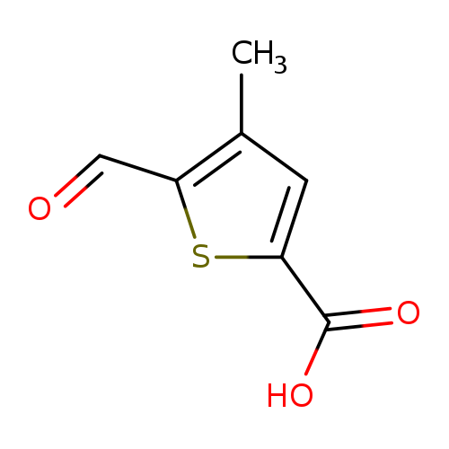 5-formyl-4-methylthiophene-2-carboxylic acid