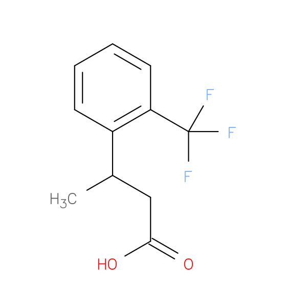 3-(2-(Trifluoromethyl)phenyl)butanoic acid