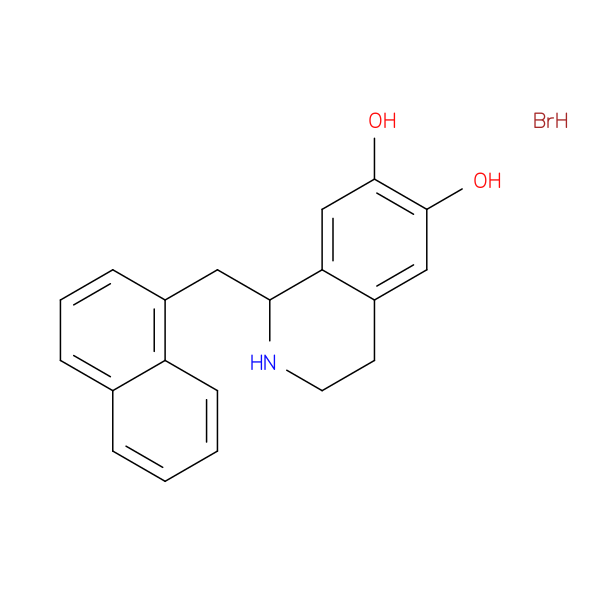 1-(Naphthalen-1-ylmethyl)-1,2,3,4-tetrahydroisoquinoline-6,7-diol hydrobromide