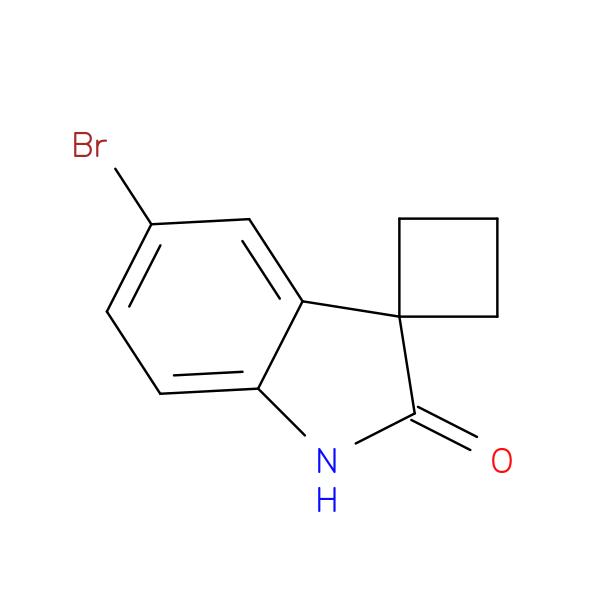 5'-bromo-1',2'-dihydrospiro[cyclobutane-1,3'-indole]-2'-one