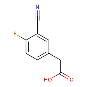 3-Cyano-4-Fluorophenylacetic Acid