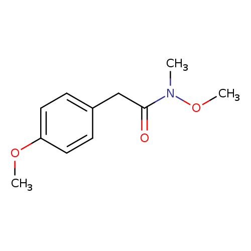 N-Methoxy-2-(4-methoxyphenyl)-N-methylacetamide